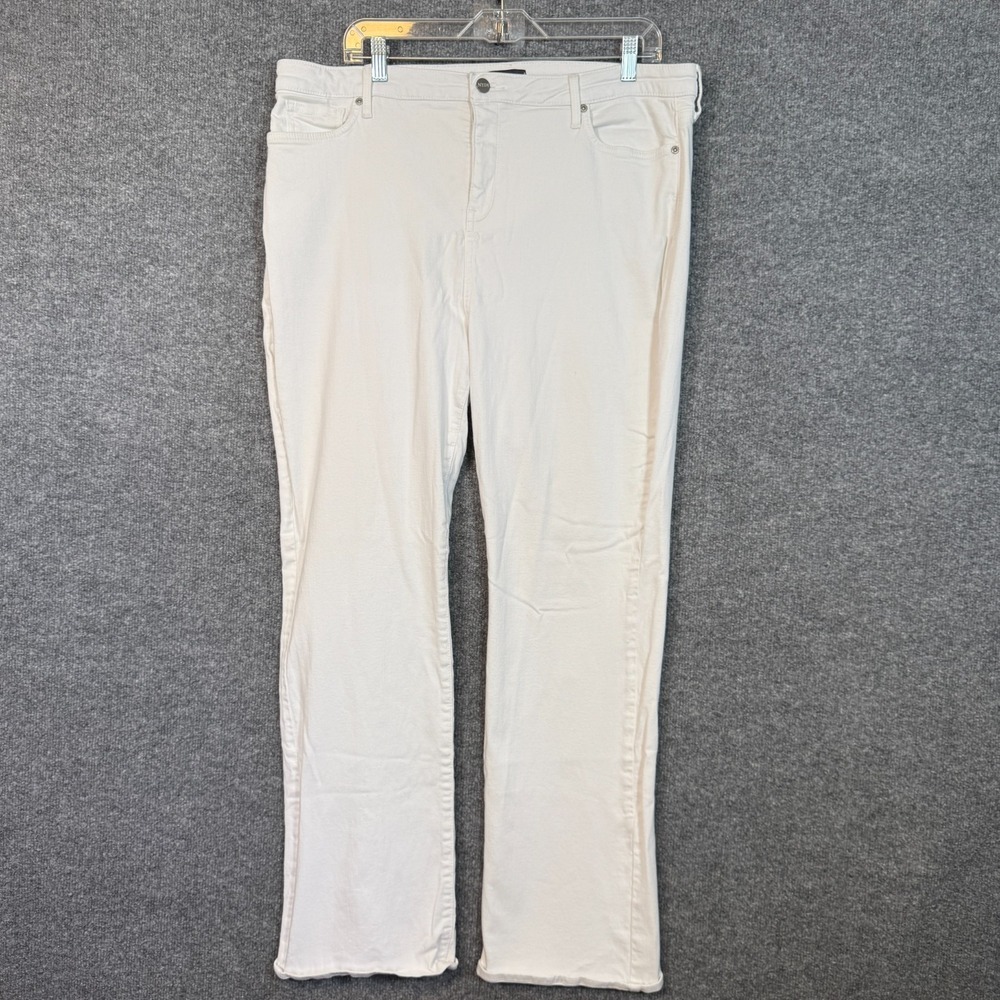 Women’s White Boot Leg Jeans